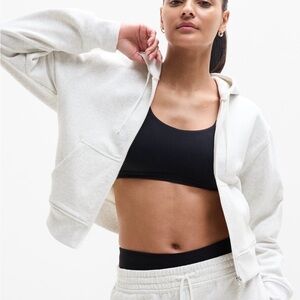 Athleta Forever Fleece Full-Zip Sweatshirt